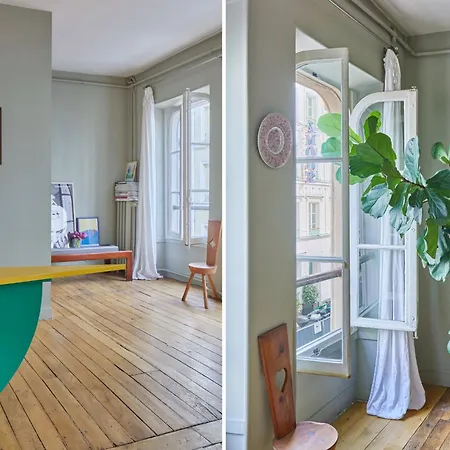 Lägenhet Charming 1br Rue Des Martyrs